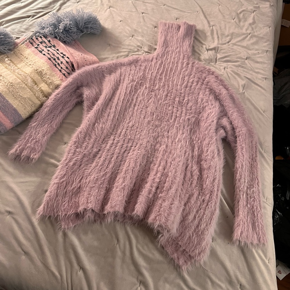 Pink fashion nova sweater dress size small